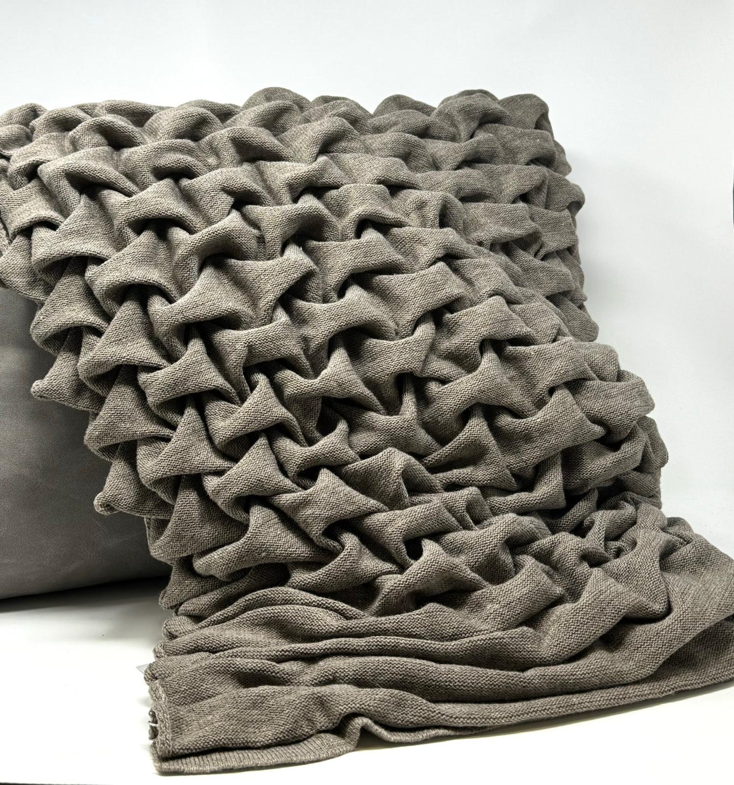 Origami throw blanket
