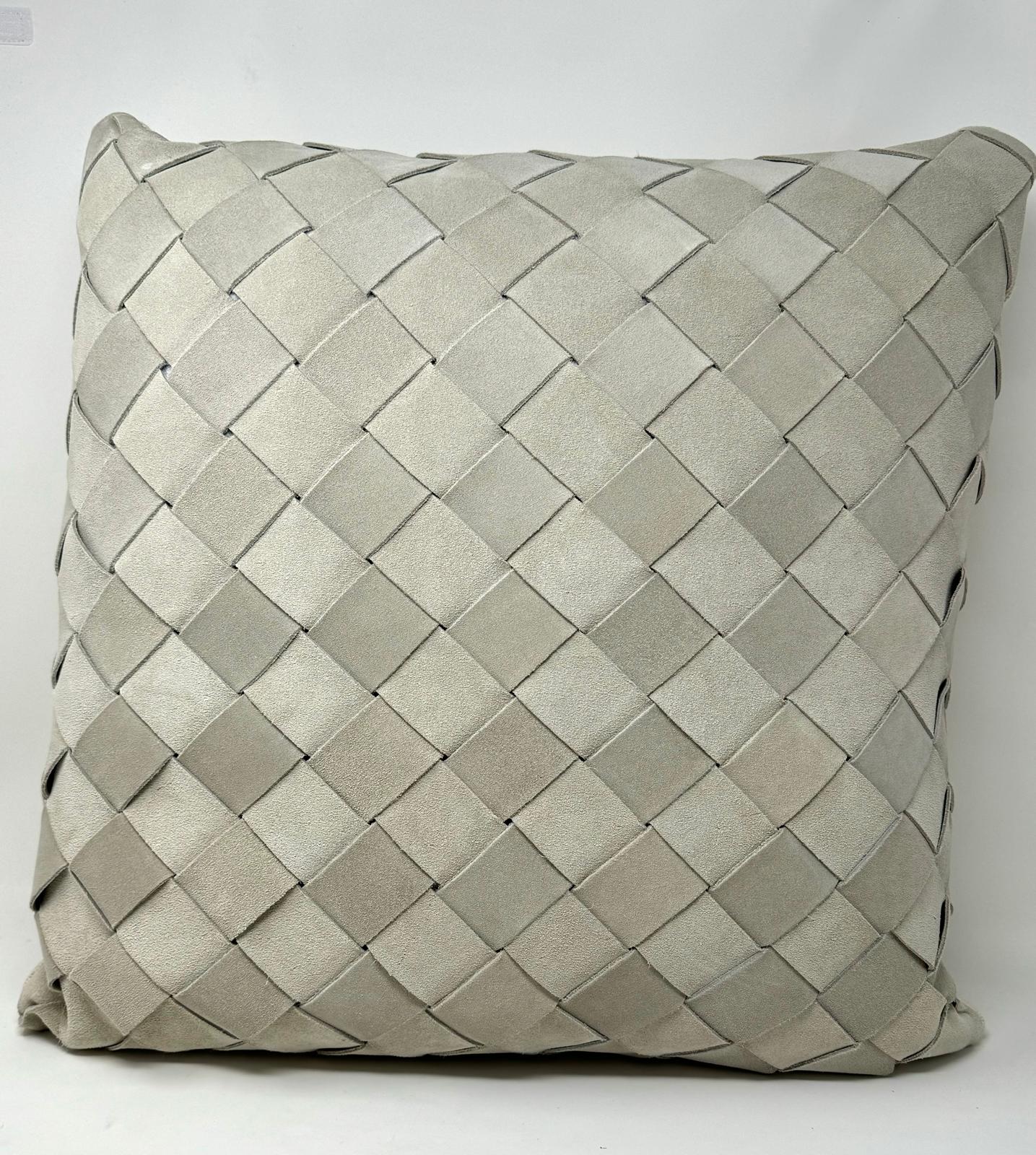 XIS Woven Suede Pillow