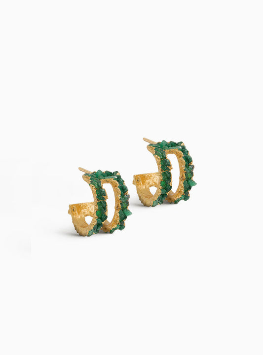 Mini Squared Mosaico Hoops