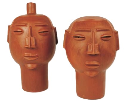Clay Head Stools