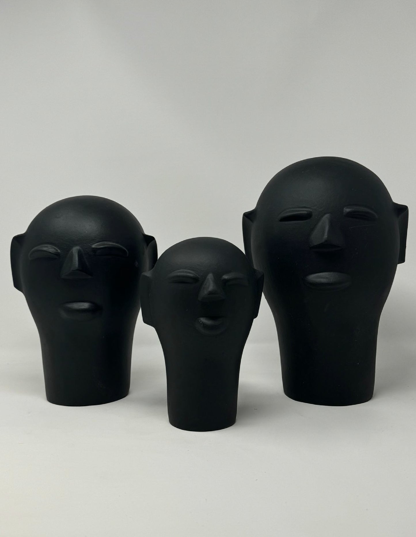 Clay Heads Sculpture