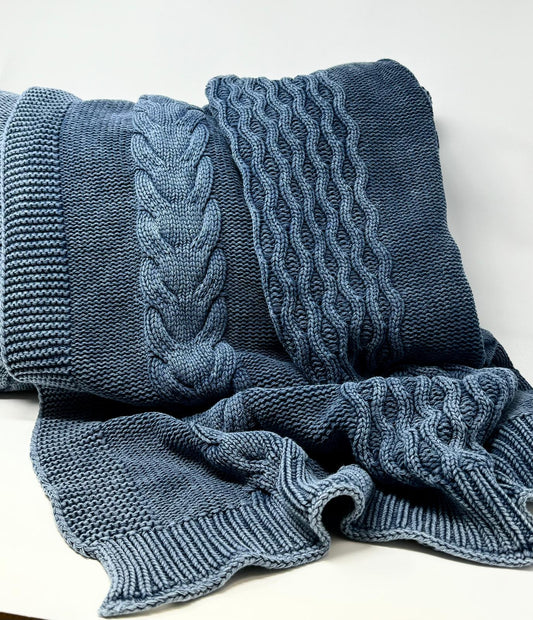 Jean Tricot Throw Blanket