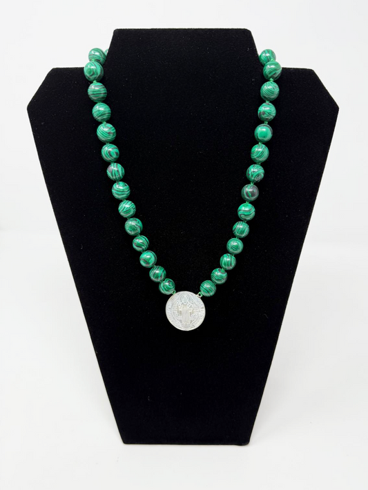Verde Medallion Necklace